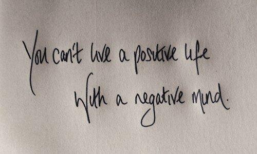 I'll take this quote & trade you this food for thought. Life is about balance: how about we be realists & embrace the good AND the bad?